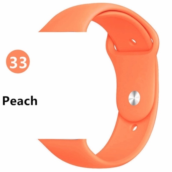 Apple Accessories - NEW[BAND] Peach Sport Silicone For Apple Watch